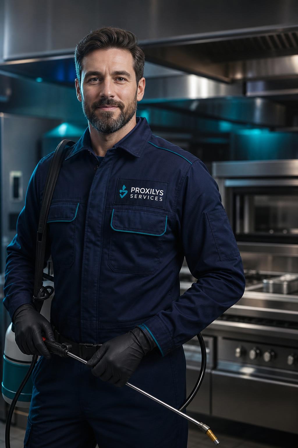 Technicien Proxilys en intervention